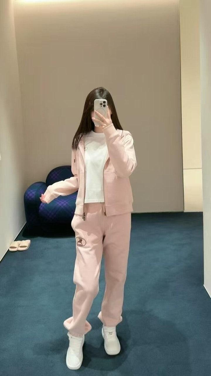 버버리 입체 자수 워호스 후드 세트 (해외배송)