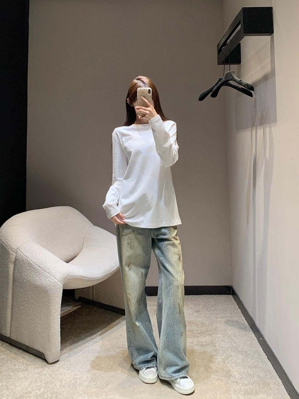 디올 비즈 로고 긴팔 (해외배송)