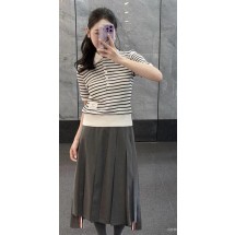 톰브라운 THOM BROWNE 스트라이프 컷소우 라벨셪즈 (국내배송)
