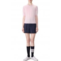 톰브라운 THOM BROWNE 여성 메리노 울 저지 4바 반팔 (국내배송)