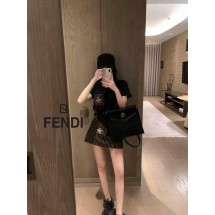 펜디 FF 포켓 포인트 티셔츠+치마 세트 (국내배송)