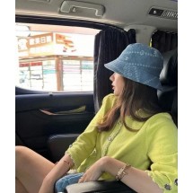 샤넬 물방울 데님 버킷햇 (국내배송)