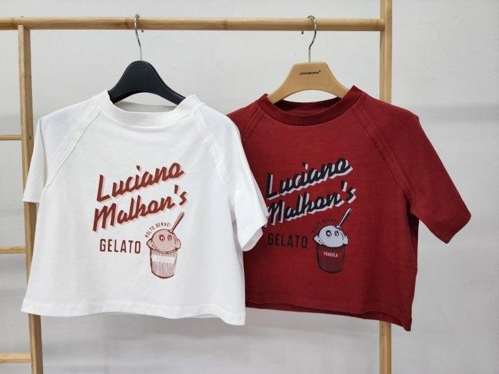 루이비통 여성용 여름 크롭면티셔츠 (국내배송)