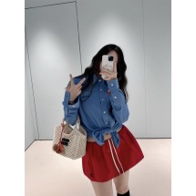 미우미우 라펠 셔츠 (해외배송)
