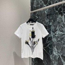 막스마라 프린트 라운드넥 반팔 (해외배송)