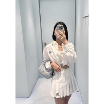 미우미우 숏 롱슬리브 셔츠 (해외배송)