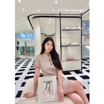 발렌티노 트위드 반팔 드레스 (해외배송)