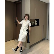 미우미우 자카드 반팔 셔츠 (해외배송)