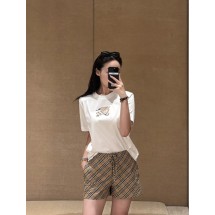 버버리 자수 워호스 반팔 2컬러 (해외배송)