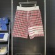 톰브라운 25ss 4바 플레드 자카드 니트 반바지 (해외배송)