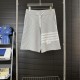 톰브라운 25ss 스트라이프 자카드 니트 반바지 (해외배송)