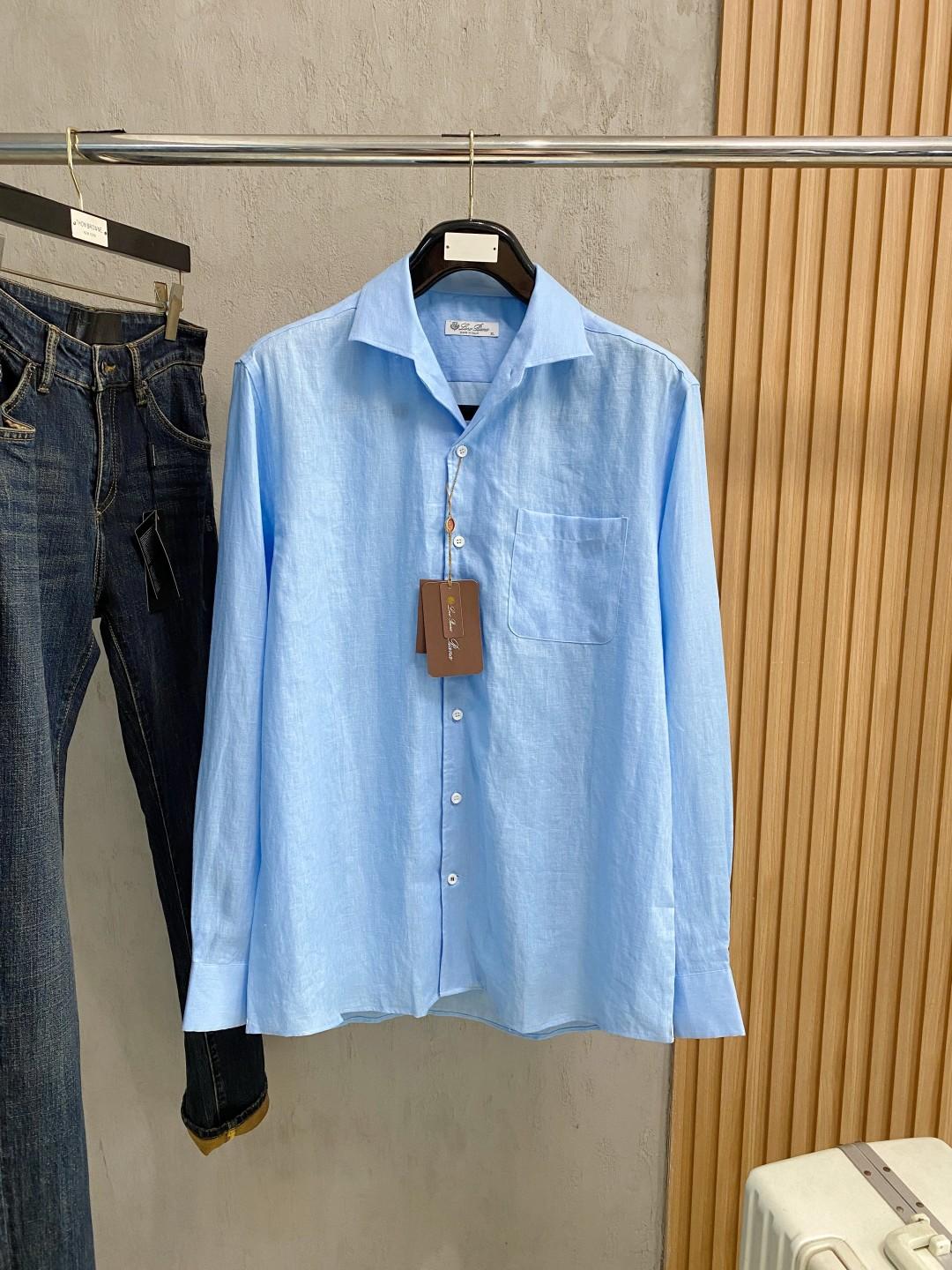 로로피아나 남성용 셔츠 (해외배송)