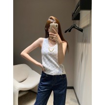 루이비통 초가을 신상품 모노그램 자카드 체인 니트 베스트 (해외배송)