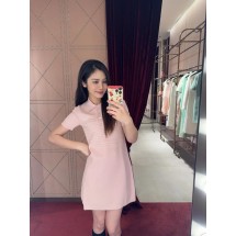 구찌 핑크 인타르시아 폴로 드레스 (해외배송)