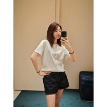 버버리 레터링 워호스 자수 라운드넥 반팔 (해외배송)