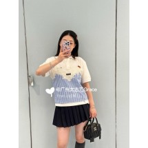 미우미우 초가을 스트라이프 캐미솔 (해외배송)