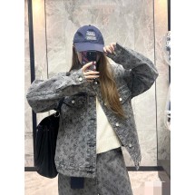 루이비통 자카드 데님 재킷 (해외배송)