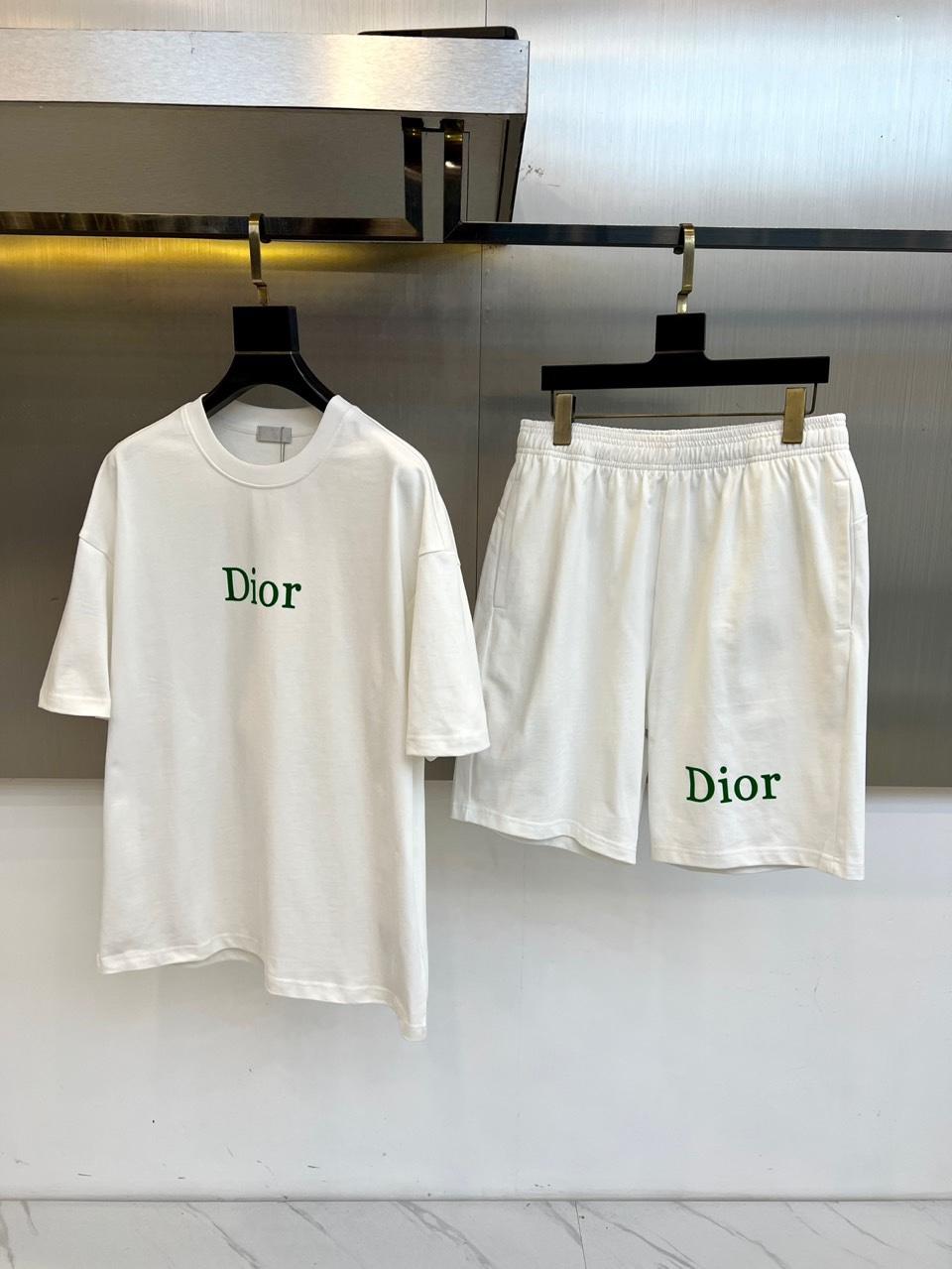 디올 반팔 반바지 세트 (해외배송)