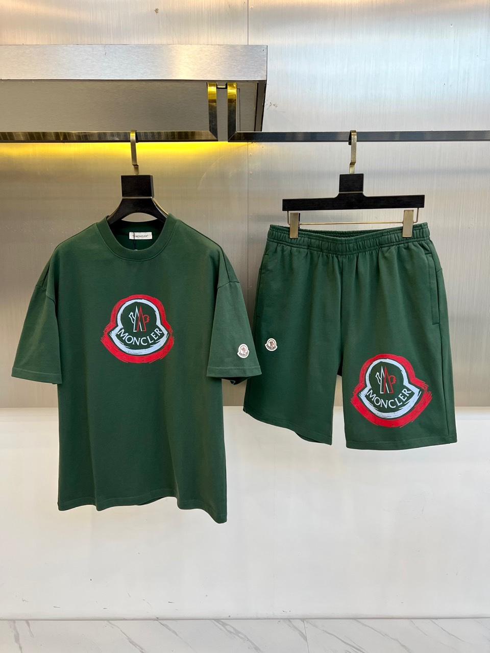 몽클레어 반팔 반바지 세트 (해외배송)