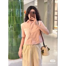 로에베 라펠 자수 반팔 (해외배송)