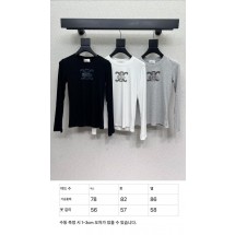 셀린느 레터 프린트 긴팔 바텀 탑 3컬러 (해외배송)