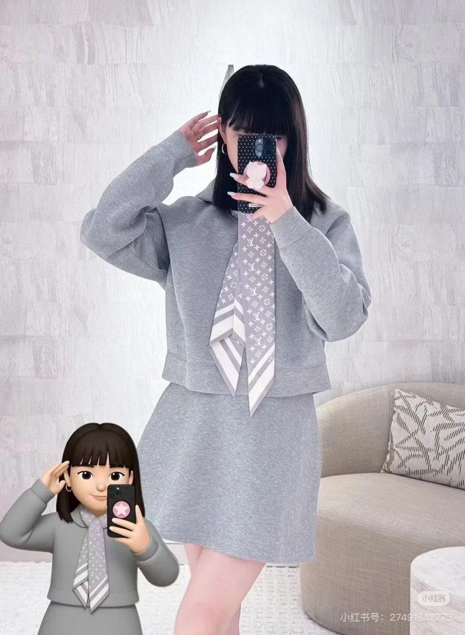 루이비통 실크 스카프 스페이스 코튼 후드  (해외배송)