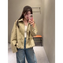 로에베 자수 포켓 드로스트링 루즈 후드 (해외배송)