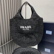 프라다 라피아 토트백 (해외배송)
