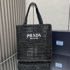 프라다 라피아 토트백 (해외배송)