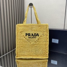 프라다 라피아 토트백 (해외배송)