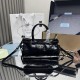 프라다  LusSolf 왁스 레더 숄더백 (해외배송)